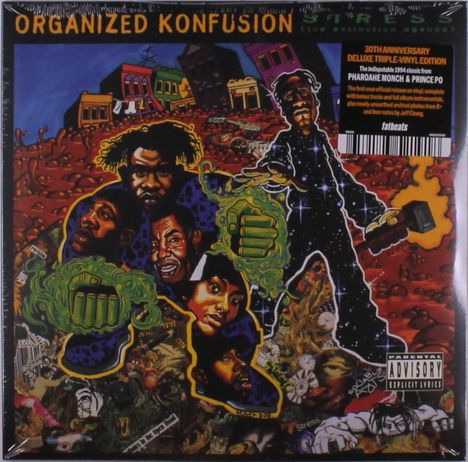 Organized Konfusion: Stress: The Extinction Agenda (30th Anniversary) (Deluxe Edition), 3 LPs