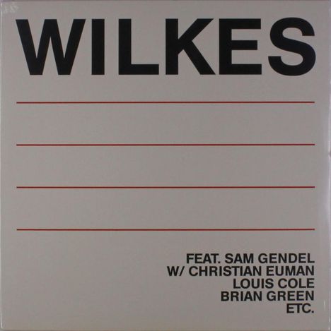 Sam Wilkes: Wilkes, LP