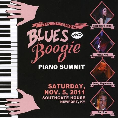 13th Annual Blues &amp; Boogie Piano Summit 2011, CD