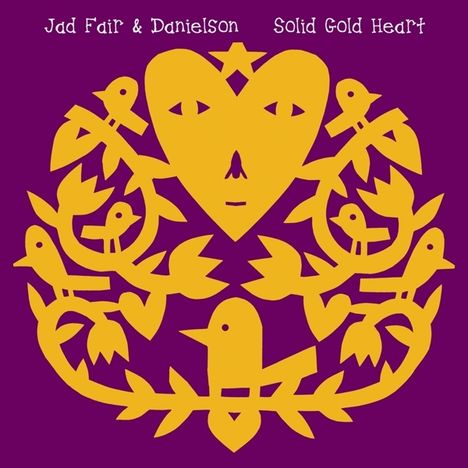 Jad Fair &amp; Danielson: Solid Gold Heart (Clear Orange Vinyl), LP