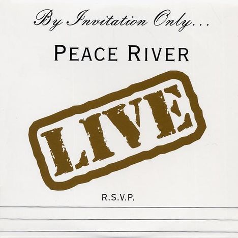 Peace River: Peace River Live, CD