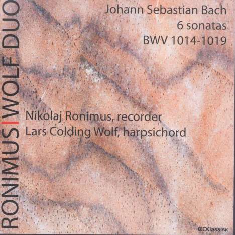 Johann Sebastian Bach (1685-1750): Flötensonaten BWV 1014-1019, 2 CDs