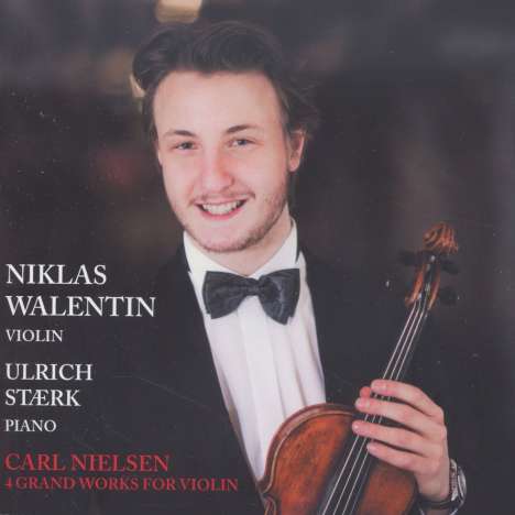Carl Nielsen (1865-1931): Sonaten für Violine &amp; Klavier opp.9 &amp; 35, CD