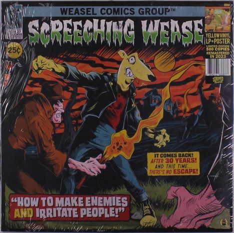 Screeching Weasel: How To Make Enemies And Irritate People (remastered) (Limited Edition) (Yellow Vinyl), LP