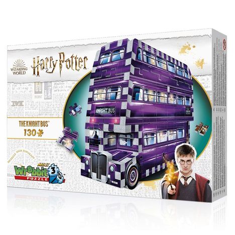 Der fahrende Ritter Mini Harry Potter / Knight Bus 3D Puzzle 130 Teile, Spiele