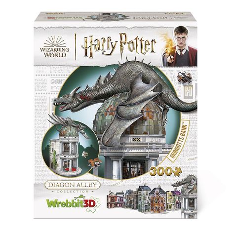 Gringotts Bank Harry Potter 3D Puzzle 300 Teile, Spiele