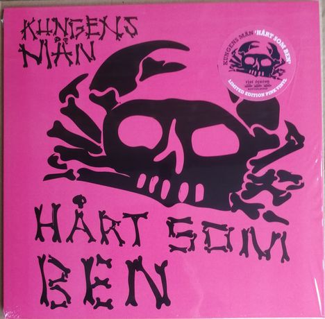 Kungens Män: Hart Som Ben (Limited Edition) (Pink Vinyl), LP
