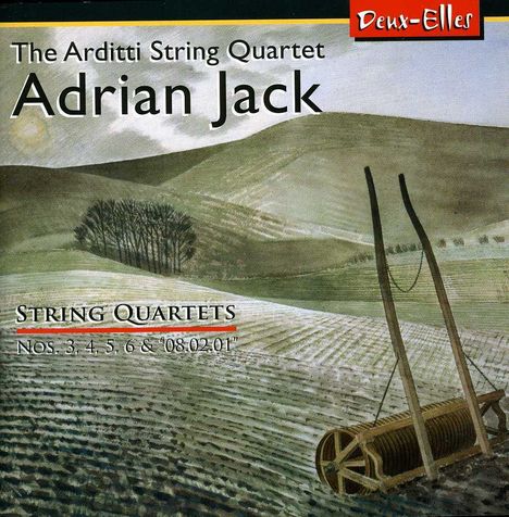 Adrian Jack (geb. 1943): Streichquartette Nr.3,4-6, CD