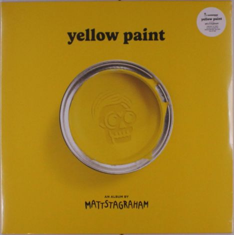 MattstaGraham: Yellow Paint (Limited Edition) (Ultra Clear w/ Yellow Splatter Vinyl), LP