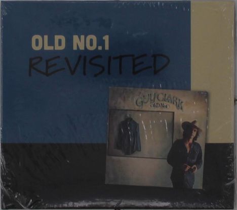 „OLD NO.1 REVISITED“ steht groß geschrieben. Daneben ein Albumcover mit einem Mann und einer aufgehängten Jacke.