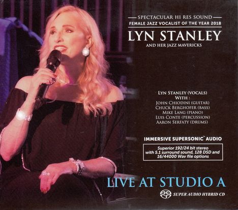 Lyn Stanley: Live At Studio A, Super Audio CD