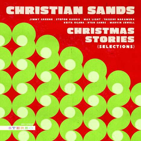 Christian Sands (geb. 1989): Christmas Stories (Selections) (Limited Edition) (Red Vinyl), LP