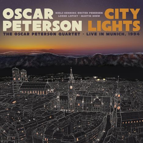 Oscar Peterson (1925-2007): City Lights: The Oscar Peterson Quartet: Live In Munich, 1994 (180g) (Royal Plum Vinyl), LP