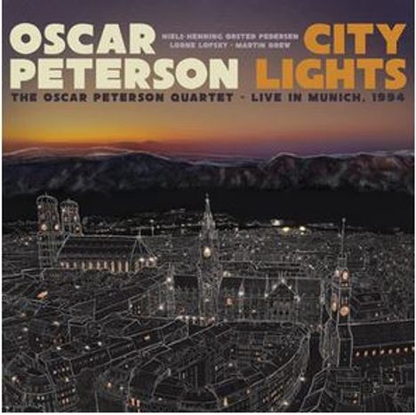 Oscar Peterson (1925-2007): City Lights: The Oscar Peterson Quartet: Live In Munich, 1994, CD