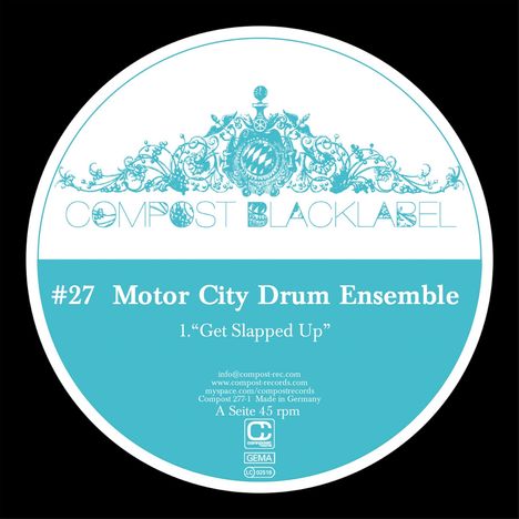 Motor City Drum Ensemble: Compost Black Label 27, Single 12"