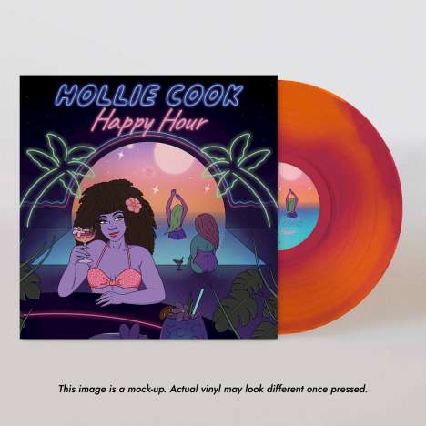 Hollie Cook: Happy Hour (Limited Edition) (Pink &amp; Orange Vinyl), LP