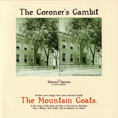 The Mountain Goats: The Coroner's Gambit, CD