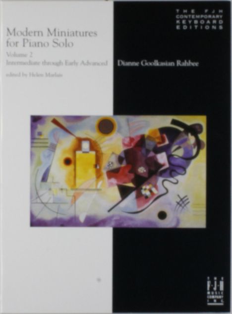 Dianne Goolkasian Rahbee: Dianne Goolkasian Rahbee Modern Miniatures For Piano Solo - Volume 2, Noten
