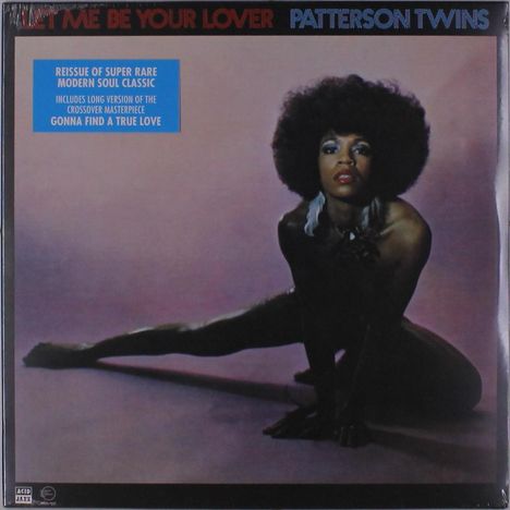 Patterson Twins: Let Me Be Your Lover, LP