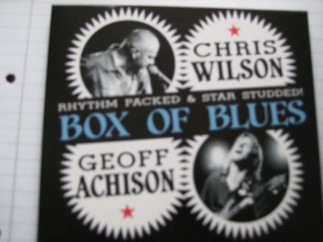 Geoff Achison: Box Of Blues, CD