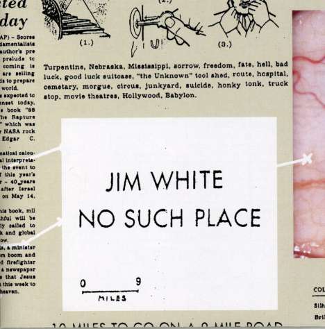 Jim White: No Such Place, CD