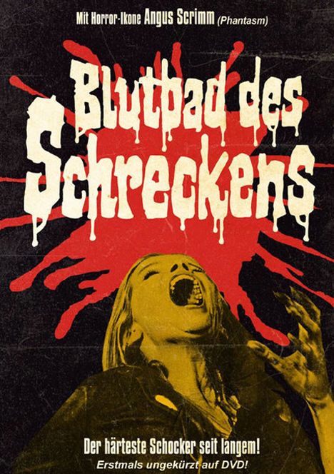 Blutbad des Schreckens, DVD