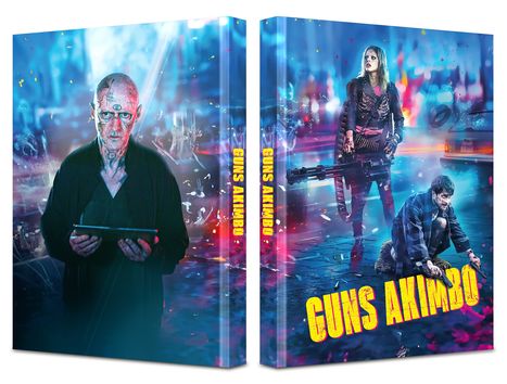 Guns Akimbo (Blu-ray &amp; DVD im wattierten Mediabook), 1 Blu-ray Disc und 1 DVD