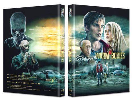 Warm Bodies (Blu-ray & DVD im Mediabook), 1 Blu-ray Disc und 1 DVD