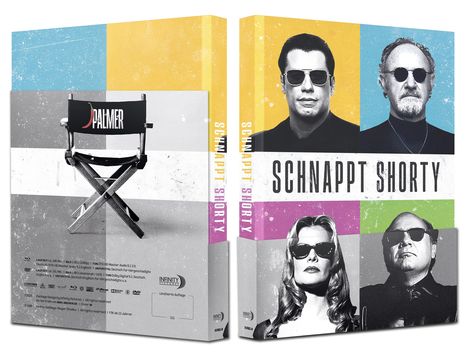 Schnappt Shorty (Blu-ray & DVD im wattierten Mediabook) (exklusiv für jpc), 1 Blu-ray Disc und 1 DVD