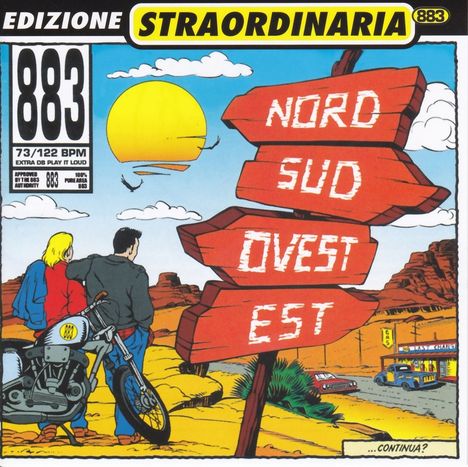 883: Nord Sud Ovest Est, CD