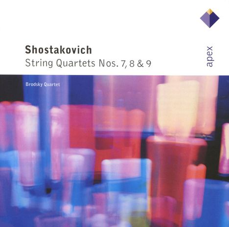 Dmitri Schostakowitsch (1906-1975): Streichquartette Nr.7-9, CD