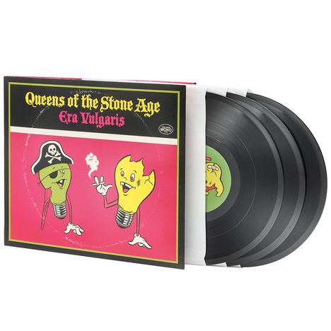 Queens Of The Stone Age: Era Vulgaris 3x10", 3 Singles 12"