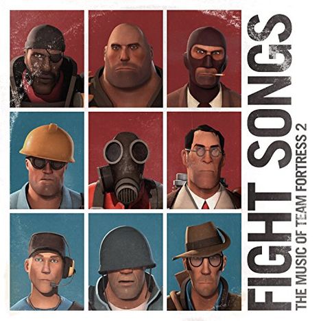 Valve Studio Orchestra: Fight Songs: The Music Of Team Fortress 2 (Red And Blue Vinyl), 2 LPs