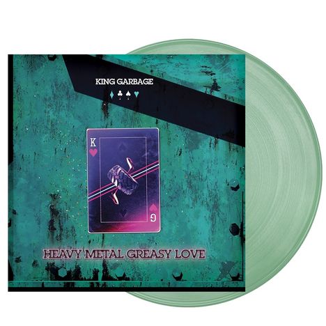 King Garbage: Heavy Metal Greasy Love (Limited Edition) (Coke Bottle Clear Vinyl), LP