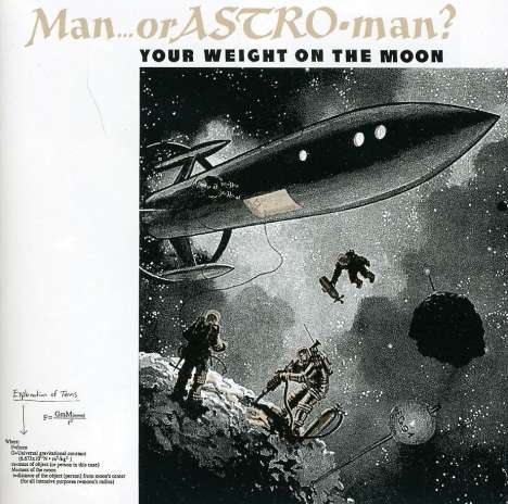 Man Or Astro-Man?: Your Weight on the Moon, CD