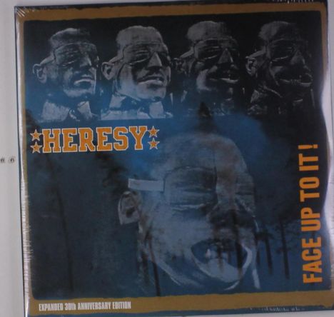 Heresy: Face Up To It! (30th Anniversary Expanded Edition) (remastered), 2 LPs und 1 CD