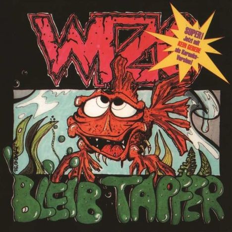 Wizo: Bleib tapfer (Limited Edition) (Blue Vinyl), LP