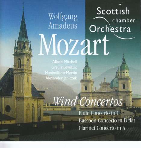Wolfgang Amadeus Mozart (1756-1791): Flötenkonzert Nr.1 KV 313, CD