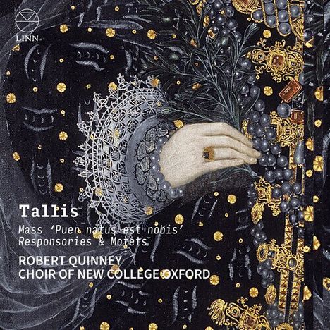"Tallis, Mass 'Puer natus est nobis', Responsories & Motets. Robert Quinney, Choir of New College Oxford." Dekoratives Muster.