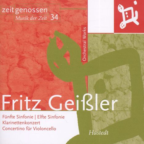 Fritz Geißler (1921-1984): Symphonien Nr.5 &amp; 11, CD