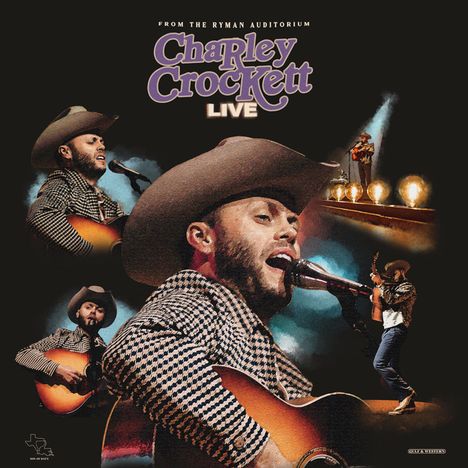 Charley Crockett: Live From The Ryman (180g) (Stained Glass Vinyl) (Indie Exclusive Edition), 2 LPs