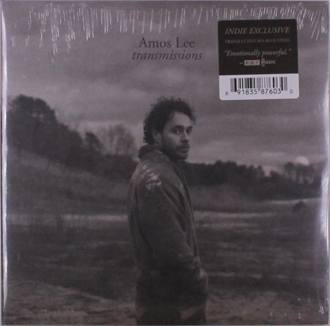 Amos Lee: Transmissions (Translucent Sea Blue Vinyl), 2 LPs