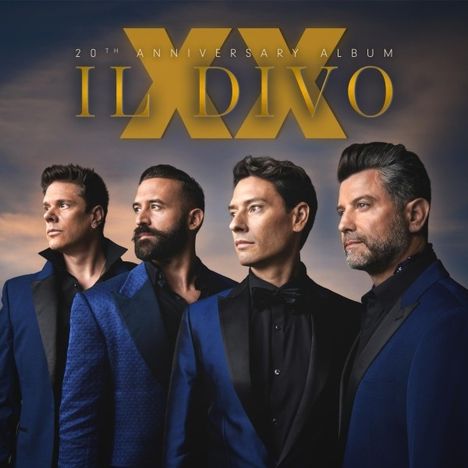 Il Divo: XX (20th Anniversary Album) (Metallic Silver Vinyl), LP