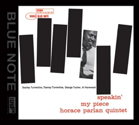 Horace Parlan (1931-2017): Speakin' My Piece (XRCD 24), XRCD