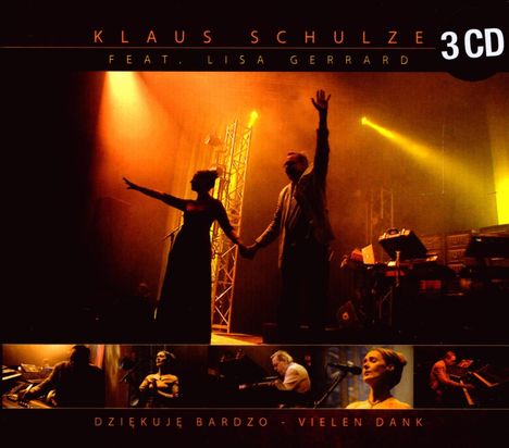 Klaus Schulze &amp; Lisa Gerrard: Dziekuje Bardzo, 3 CDs