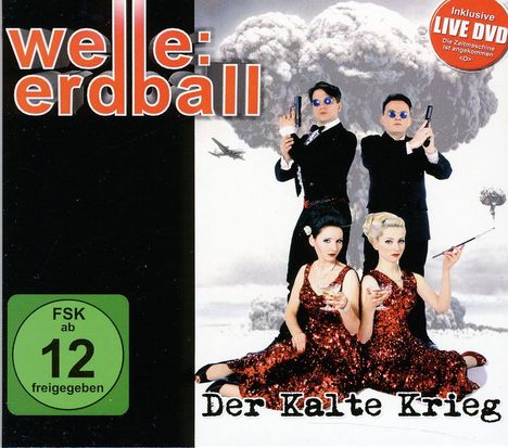 Welle: Erdball: Der Kalte Krieg, 1 CD und 1 DVD