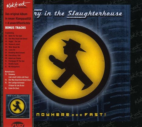 Fury In The Slaughterhouse: Nowhere Fast (Re-Release), CD