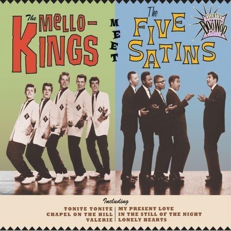 Mello-Kings/Five Satins: The Mello-Kings Meet The Five Satins, CD