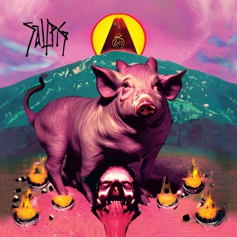 Saltpig: Saltpig (Limited Edition) (Aqua Blue Vinyl), LP