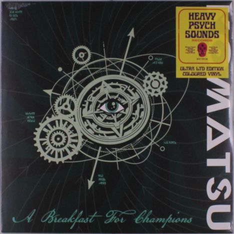 Komatsu: A Breakfast For Champions (Limited Edition) (White/Green/Black Vinyl), LP